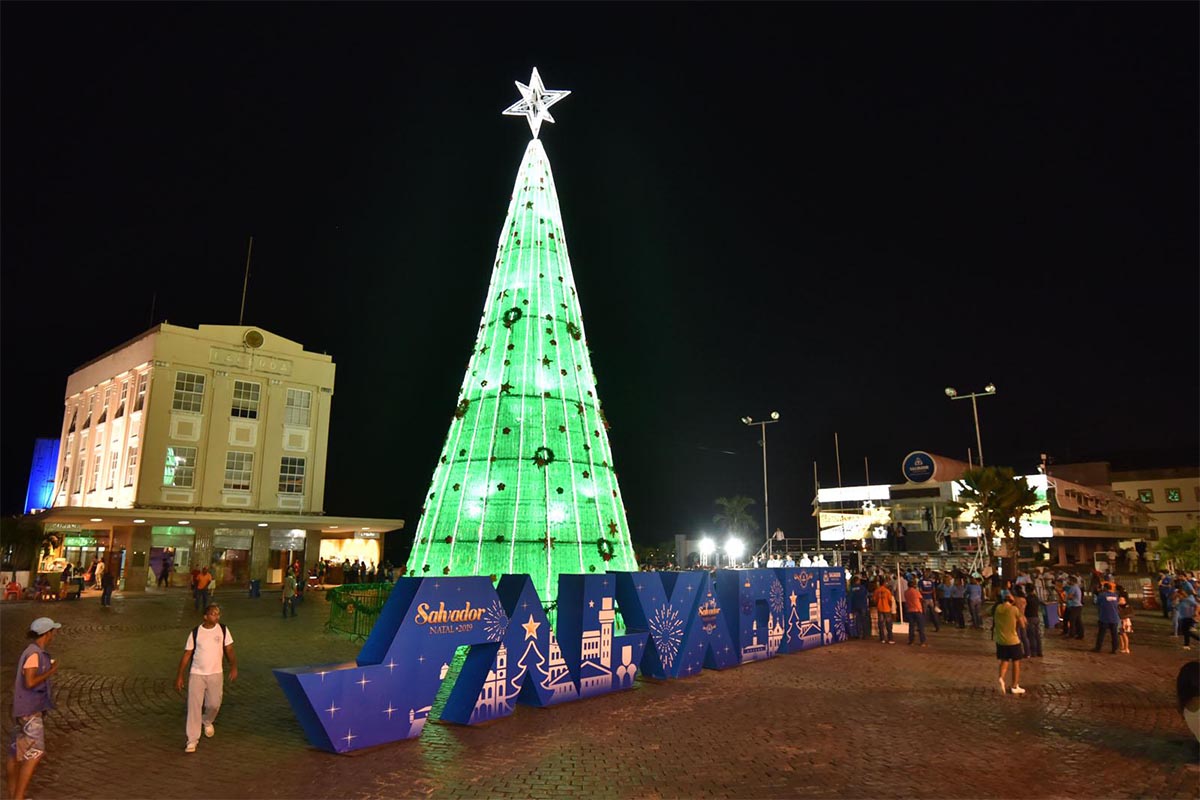 Conheça a maior árvore de Natal sustentável do Brasil