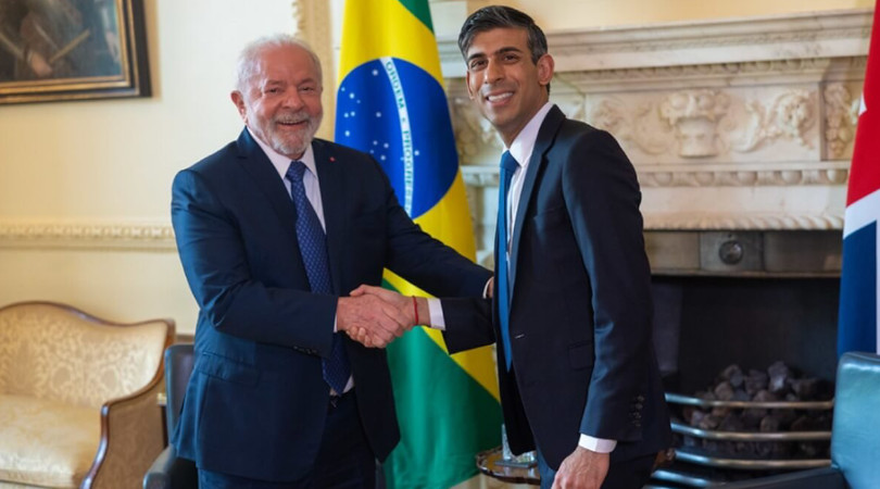 O acordo foi fechado durante a visita do líder brasileiro ao primeiro-ministro Rishi Sunak, na véspera da coroação do rei Charles III em Londres.