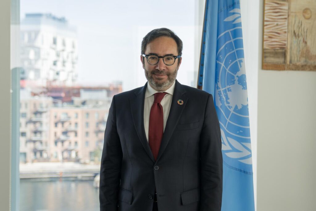 orge Moreira da Silva, diretor executivo do Escritório das Nações Unidas de Serviços para Projetos (UNOPS).