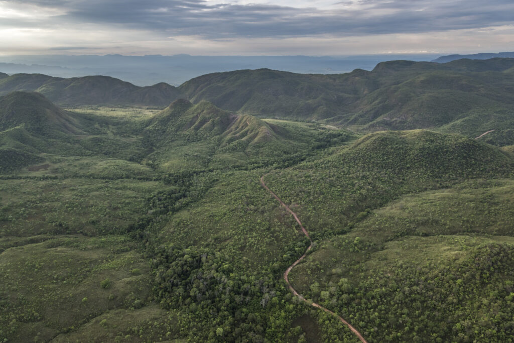 Vista Aérea da Reserva Natural Serra do Tombador - RPPN da Fundação Grupo BoticárioInformação Adicional: Inserida na Reserva da Biosfera do Cerrado GoyazLocal: Cavalcante - GOData: 11/2016Autor: Andre Dib