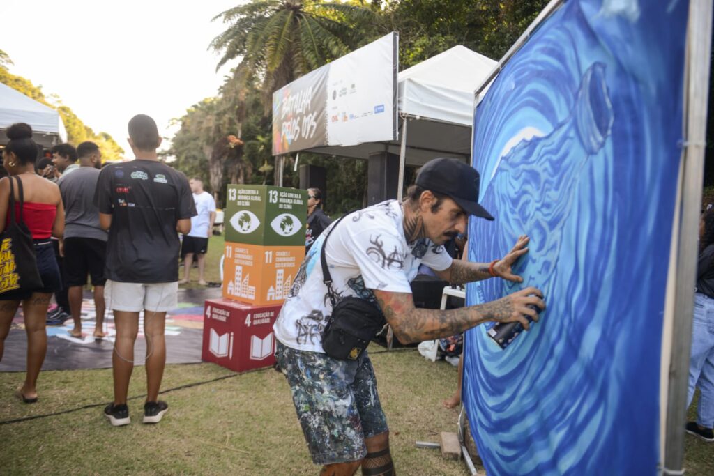 Salvador viveu um final de semana de hip hop, arte de rua e sustentabilidade. 