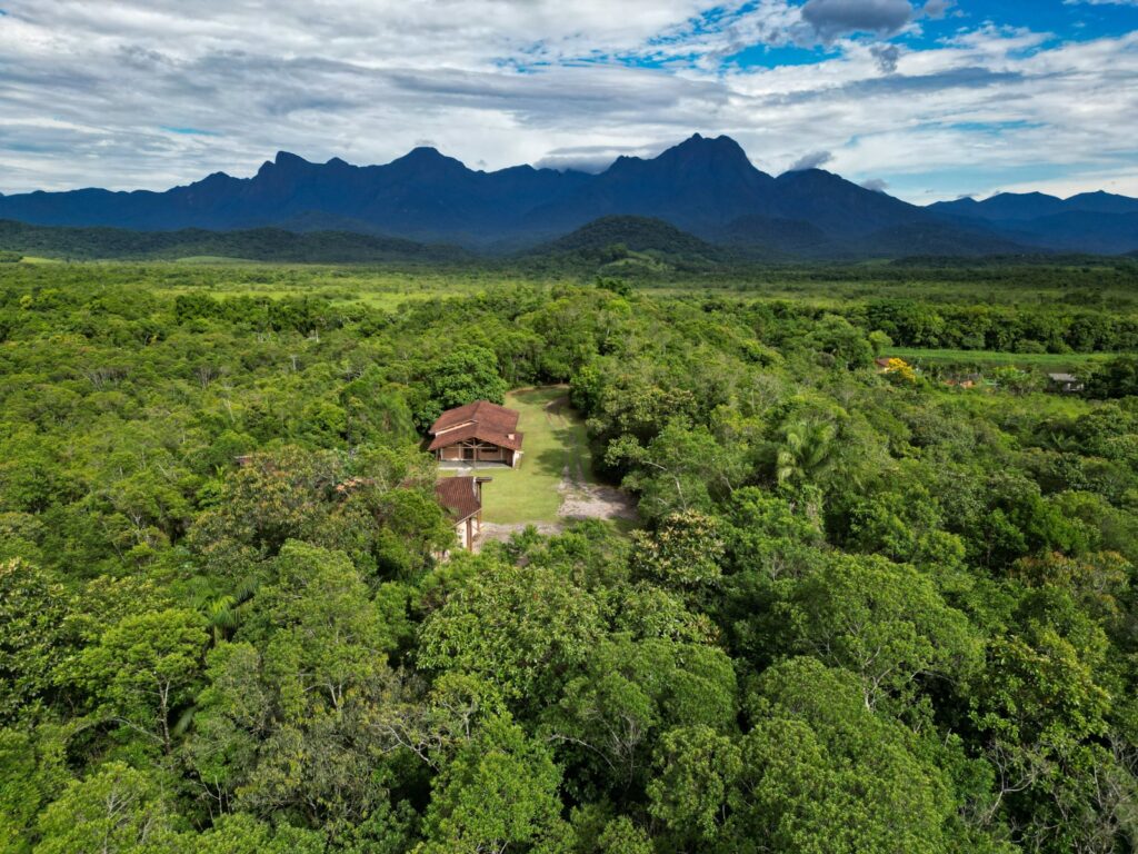 Uma das Reservas Naturais da SPVS, a Reserva Guaricica, localizada em Antonina. No total, a SPVS tem três reservas (19 mil hectares), sendo duas em Antonina e uma em Guaraqueçaba.