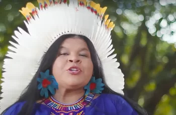 Sônia Guajajara fez pronunciamento em rede nacional